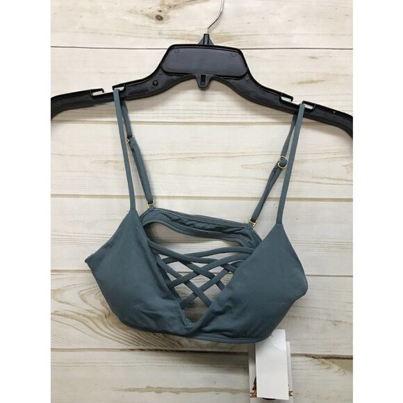 Size XS L Space Criss Cross Swim Top - Picture 1 of 1